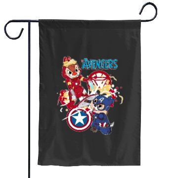 Discover Disney Chip And Dale Avengers Garden Flags, Chip And Dale Garden Flags