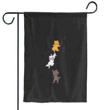 Discover disney aristocats kitten pocket Garden Flags