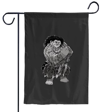 Discover disney moana maui Garden Flags