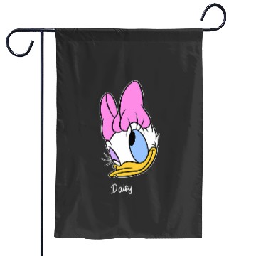 Discover disney mickey and friends daisy big face Garden Flags