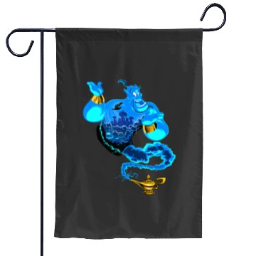 Discover Disney Aladdin Genie Portrait Agrabah Fill Tank Top Garden Flags