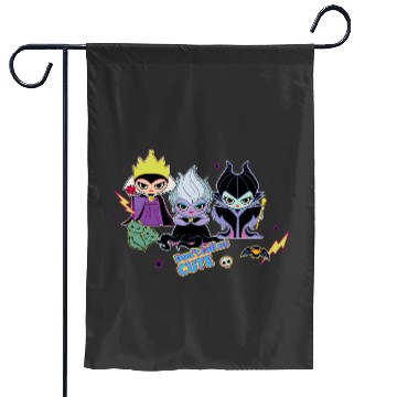 Discover Disney Villains Chibi Dont Call Us Cute Garden Flags