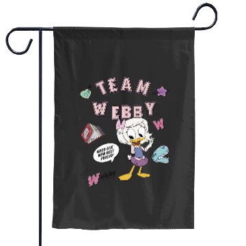 Discover Disney DuckTales Team Webby Collage Garden Flags