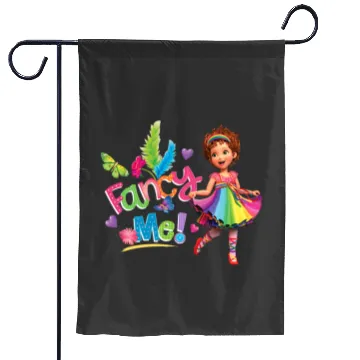 Discover Disney Fancy Nancy Fancy Me Garden Flags