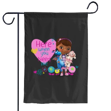 Discover Disneys Doc McStuffins Dottie and Lambie Pullover Garden Flags