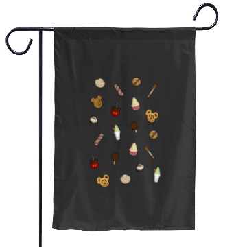 Discover Disney Snacks Garden Flags