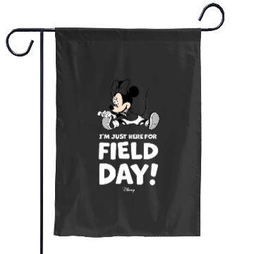 Discover Disney Mickey Just Here For Field Day Garden Flags