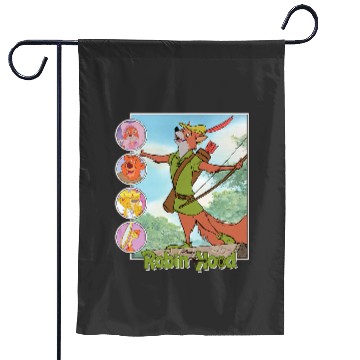 Discover Disneys robin hood Disneys film Garden Flags