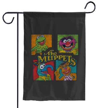 Discover Disneys muppets group shot box up sweat Garden Flags