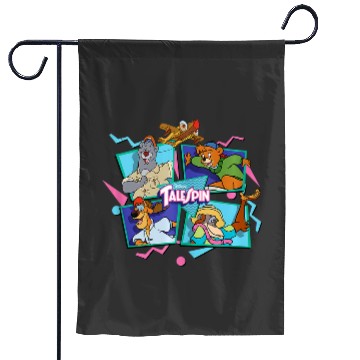 Discover Disneys talespin Garden Flags