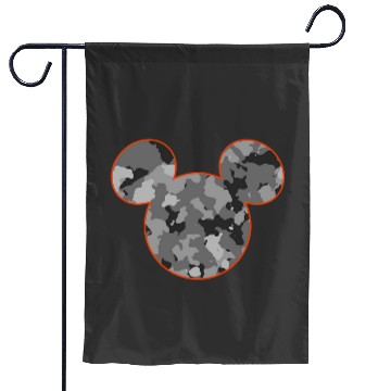 Discover Disneys Mickeys mouse camouflage logo Garden Flags