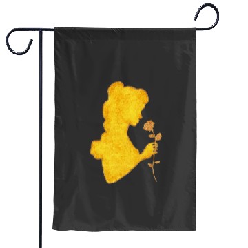 Discover Watercolor Silhouette Beauty and the Beast Belle  : Disney princess tattoo Shirt,  Princess tattoo vintage t shirt, Disney princess tattoo Gift Fan S-5XL Garden Flags