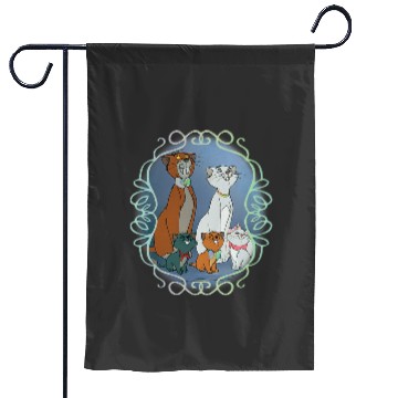 Discover Womens Disneys Aristocats Scroll VNeck Garden Flags
