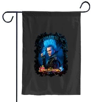 Discover Disneys channel descendants 3 hades Garden Flags