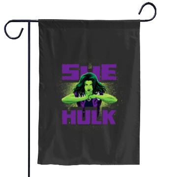 Discover marvels Studios SheHulk is Ready for Anything Disneys Garden Flags