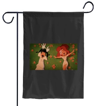 Discover Max and Roxanne in her dream  SALE!! Mickey Retro Disney Shirt, Mickey Checkered Shirt, Vintage Disney, Retro Mickey, Mickey Gift S-5XL Garden Flags