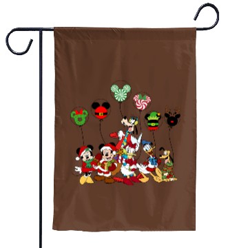 Discover Vintage Mickey And Friends Christmas  Tree Garden Flags, Disney Mickey