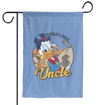 Discover Disneys Ducktales Scrooge Mcduck World's Best Uncle Garden Flags
