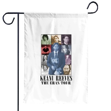 Discover Keanu Reeves Eras tour Garden Flags