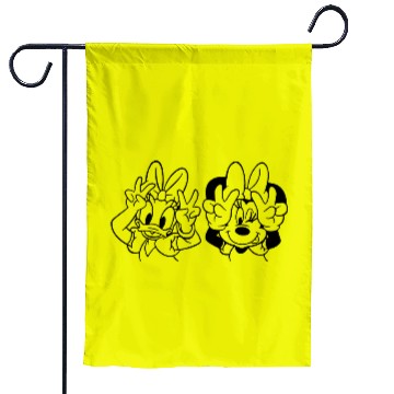 Discover Daisy Duck and Minnie Mouse, Minnie Mouse Garden Flags, Family Disney Garden Flags