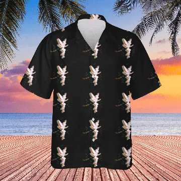 Discover Disneys Peter Pan Tinker Bell Rainbow Free As Can Be VNeck Hawaiians