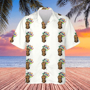 Discover Disney BABY GROOT Hawaiians, Disney Groot With Mickey Balloon Hawaiians