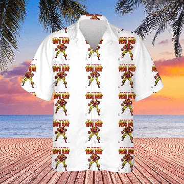 Discover Iron Man 1968-96 Zip Hawaiian Shirts