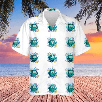 Discover Adventure Time - Super Cute BMO Hawaiian Shirts