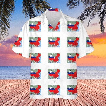 Discover West Taiwan Hawaiian Shirts Taiwan Map West Taiwan Hawaiian Shirts