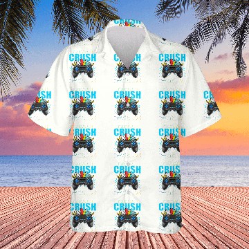 Discover I'm Ready to Crush 2nd Grade Back to School Video Game Boys Hawaiians