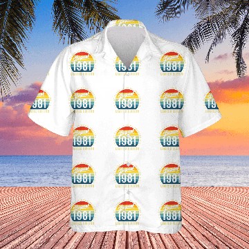 Discover Birthday Made In August 1981 Hawaiian Shirts