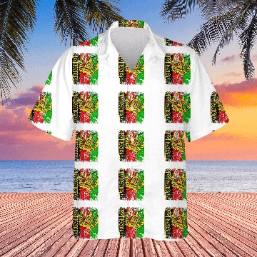 Discover Vintage Afghanistan Flag Hawaiian Shirts