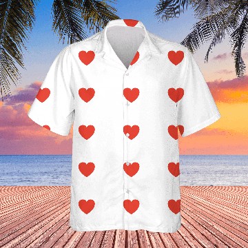 Discover I Love NJ Heart Hawaiian Shirts