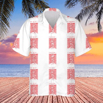 Discover Joy Division - Unknown Pleasures - Japanese - Red Hawaiian Shirts