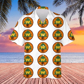 Discover Disney Pixar Up Wilderness Explorer Big Chest Logo Baseball Tees Hawaiian Shirts