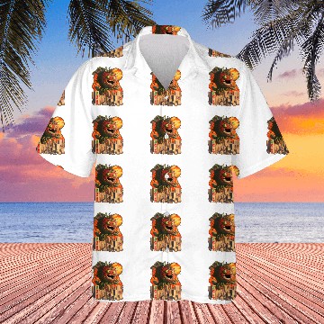 Discover Anime Kaiju Tomatoes Broccoli Japan Monster Hawaiian Shirts