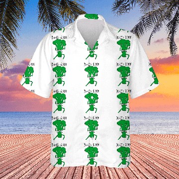 Discover Kung Fu BroccoLee Broccoli Hawaiians