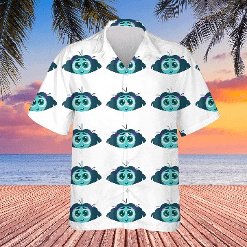Discover Disneyss Pixars Inside Out 2 Envy Big Head Logo Baseball Tees Hawaiian Shirts