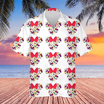 Discover Disneyss Minnie Mouse Icon Kwanzaa Hawaiian Shirts