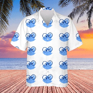 Discover Disney Inside Out Sad Face Halloween Hawaiian Shirts