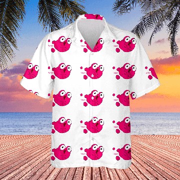 Discover Disney Treasure Planet Morph Pink Blob Raglan Baseball Hawaiian Shirts Hawaiian Shirts