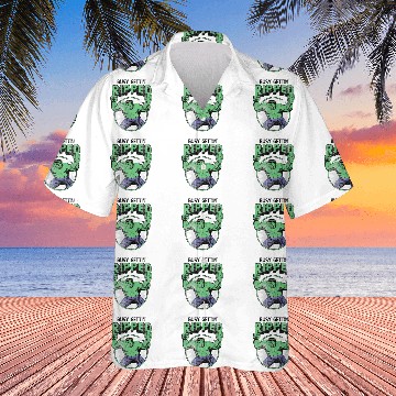 Discover Marvel Hulk Getting Ripped Hawaiians