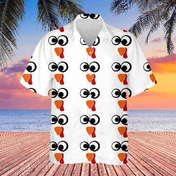 Discover Cute Turkey Fall Thanksgiving Hawaiian Shirts