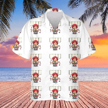 Discover Ponyo Goldfish Ramen Hawaiian Shirts