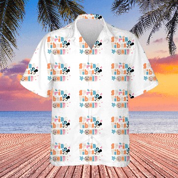 Discover Disney Minnie Mouse Spring Vibes Only Springtime Hawaiian Shirts