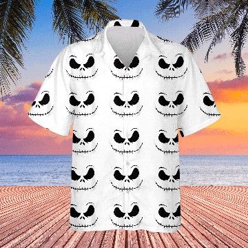 Discover Disneyss The Nightmare Before Christmas Jack Big Faces Baseball Tees Hawaiian Shirts
