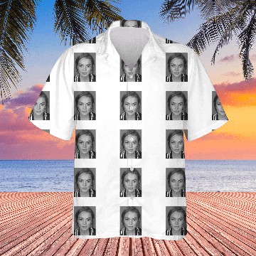 Discover Lindsay Lohan, 2013 Mugshot Hawaiian Shirts