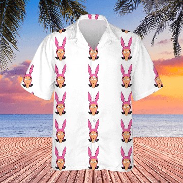 Discover Bob's Burgers Louise Angry Big Face Baseball Jerseys Hawaiian Shirts