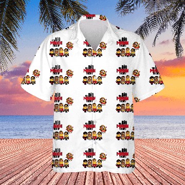 Discover The Big Minion Theory Hawaiian Shirts