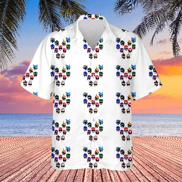 Discover Fully Charged - Power Rangers - Hawaiian Shirts